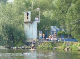 В городе открыли уникальную канатную дорогу