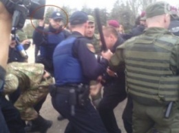 Один из активистов пострадал после стычки с полицией 10 апреля в Одессе