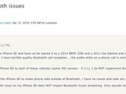 Владельцы iPhone SE пожаловались на проблемы с Bluetooth
