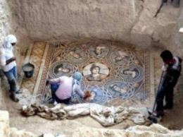 Археологическая находка: древние греческие мозаики в турецком городе Зевгма
