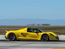 Hennessey Venom GT Spyder установил рекорд скорости для открытых машин