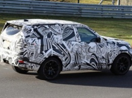 Новый Land Rover Discovery испытали на Нюрбургринге