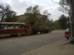 В оккупированном Донецке столкнулись трамваи: есть пострадавшие (фото)