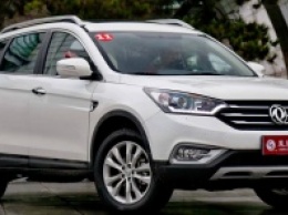 Названа стоимость семиместного кроссовера Dongfeng SX6