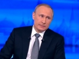 Путин оконфузился во время "прямой линии"