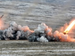 Российские военные в Крыму отрабатывают ракетные удары по условным целям
