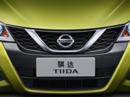 Nissan обнародовал тизер обновленной китайской версии хэтчбека Tiida