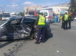 ДТП с участием кареты "скорой" произошло в Днепропетровске