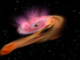 НАСА создало анимацию, основанную на наблюдениях за сверхмассивной черной дырой, которая разрывает на части звезду