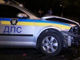 На Кировоградщине произошло лобовое ДТП с участием полицейского автомобиля