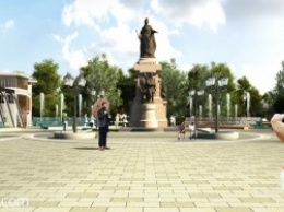 В Крыму освятят будущий памятник Екатерине II