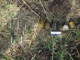 В Донецкой обл. рыбак нашел возле водохранилища шесть боевых гранат и 26 патронов