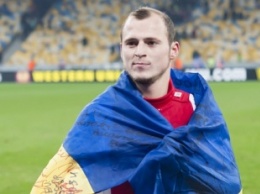 Нападающий "Днепра" Роман Зозуля награжден медалью за защиту от сепаратизма