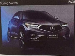 Дизайн нового кроссовера Acura рассекретили до премьеры