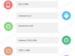 AnTuTu "засветил" спецификации Galaxy C7 (SM-C7000)