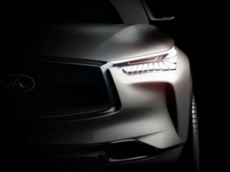 В Сети появился тизер обновленного кроссовера Infiniti QX70