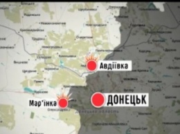Авдеевка остается самой горячей точкой на карте Украины