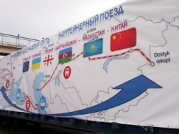 Первый поезд «Шелкового пути» вернулся в Украину