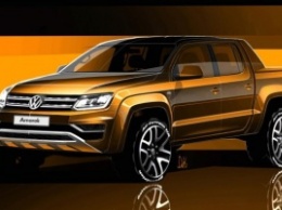 VW показала эскизы нового пикапа Amarok