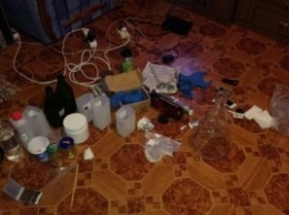 В Бориспольском районе ликвидирована нарколаборатория