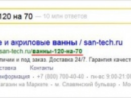 «Яндекс.Директ» позволил показывать красивые ссылки на рекламируемые сайты