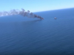 Пожар на российском танкере потушен