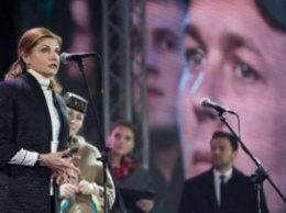 Марина Порошенко призвала мир голосовать за Джамалу