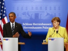 Обама и Меркель обсудили ситуацию в Украине и Сирии