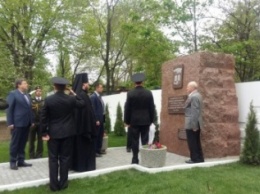 В Днепропетровске открыли знак памяти пожарным, которые ликвидировали последствия аварии на Чернобыльской АЭС