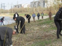 Чиновники ЛОВГА приняли участие в благоустройстве Северодонецка