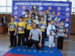 Юные каратисты Бердянска привезли из Запорожья 25 медалей