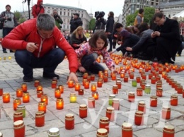 Киевляне почтили память погибших во время Чернобыльской трагедии