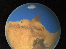 NASA: на Марсе когда-то был огромный океан (фото)