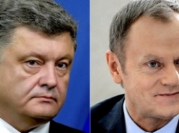 Порошенко с Туском обсудили запрет Меджлиса