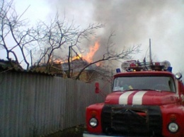 В Запорожской области пожар унес жизнь старушки