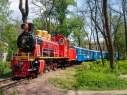 Детская железная дорога в Киеве открывает новый сезон