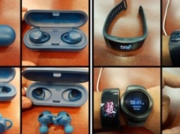 В сети засветились снимки Samsung Gear Fit 2 и Bluetooth-наушников IconX