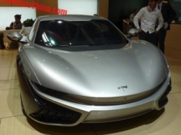 Электрический суперкар Qiantu Motor K50 представлен в Китае
