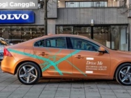Volvo испытает автономные машины в 2017 году