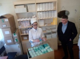 Международная фармацевтическая компания предоставила гуманитарную помощь для жителей Днепропетровска