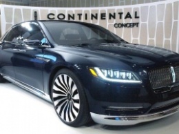 Lincoln презентовал в Китае новый седан Continental