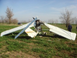 В Ростовской области упал легкомоторный самолет, пилот не выжил