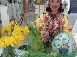 Надежда Бабкина устроила выставку пасхальных яиц
