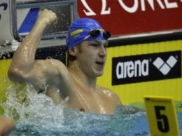 Украинский пловец завоевал три победы на международной матчевой встрече в Италии