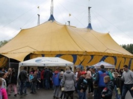 Легендарный цирк Кобзов посетил Славянск