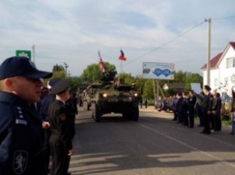 В Молдову зашла большая колонна военной техники НАТО (фото)