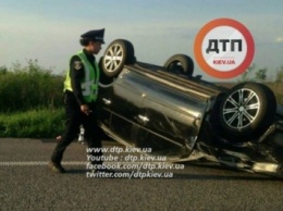 Под Киевом в ДТП попали семь автомобилей