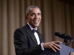 Видео недели: Обама острит на встрече с прессой