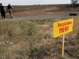 Предупредительные знаки о минной угрозе установили в Марьинке - ОБСЕ