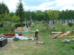 Житель Винницкой области разрушил более 30 памятников на кладбище